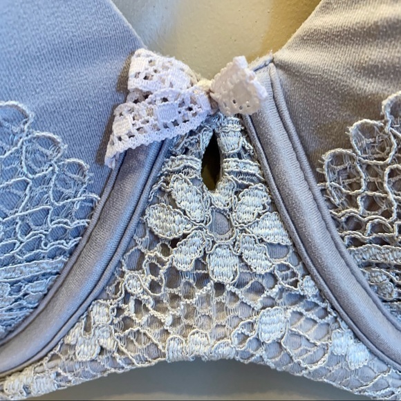 Victoria’s Secret Gray Lined Demi‎ Bra 32DDD - Picture 2 of 8